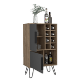 Bar Vegas Miel 60.9x104.1cm con Portabotellas - Bares | Bylmo