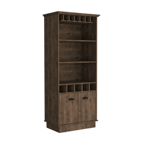 Bar Dundee Bellota 74.7x177cm con Portacopas y Portabotellas - Bares | Bylmo