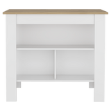 Mueble Auxiliar de Cocina Cala Blanco 103x90cm con Entrepaños - Barras y Muebles Auxiliares | Bylmo
