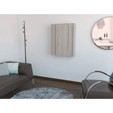 Barra de Cocina Empotrable Vatta Ceniza 60x80cm Plegable con Entrepaños - Barras y Muebles Auxiliares | Bylmo