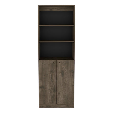 Biblioteca Home Maxi Bellota Wengue 62.8x180.6cm con Cuatro Entrepaños - Bibliotecas y Estanterías | Bylmo