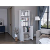 Biblioteca Home Maxi Blanco 62.8x180.6cm con Cuatro Entrepaños - Bibliotecas y Estanterías | Bylmo