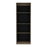 Biblioteca Home Wengue 62.8x180.6cm con Tres Entrepaños - Bibliotecas y Estanterías | Bylmo