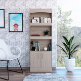 Biblioteca Simma Ceniza 63.2x180.6cm con Tres Entrepaños - Bibliotecas y Estanterías | Bylmo