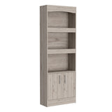 Biblioteca Simma Ceniza 63.2x180.6cm con Tres Entrepaños - Bibliotecas y Estanterías | Bylmo