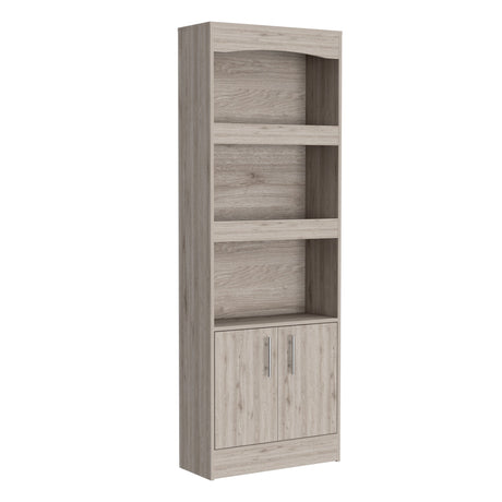 Biblioteca Simma Ceniza 63.2x180.6cm con Tres Entrepaños - Bibliotecas y Estanterías | Bylmo