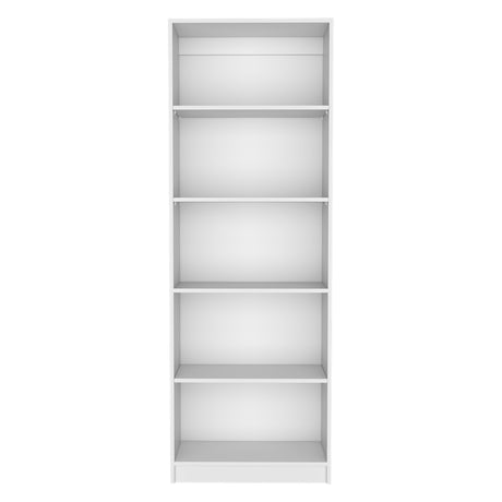 Estantería Lib Home Blanca 62.8x180.6cm con Cuatro Entrepaños - BIBLIOTECAS Y ESTANTERIAS | Bylmo