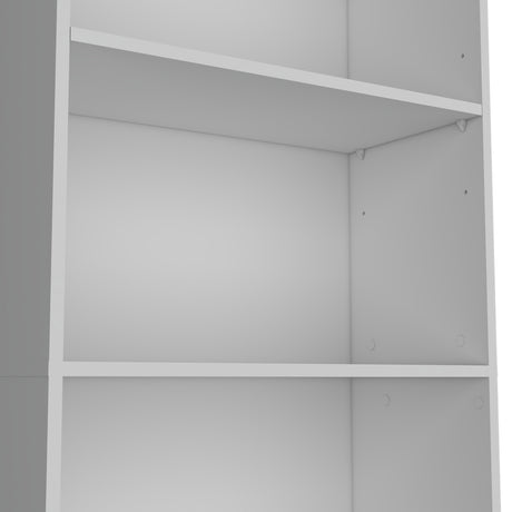 Estantería Lib Home Blanca 62.8x180.6cm con Cuatro Entrepaños - BIBLIOTECAS Y ESTANTERIAS | Bylmo