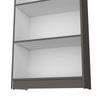 Estantería Home Plomo 62.8x180.6cm Con Cuatro Entrepaños