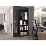 Estantería Home Wengue 62.8x180.6cm con Cuatro Entrepaños - Bibliotecas y Estanterías | Bylmo