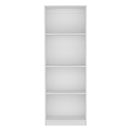 Estantería Lib Home Blanco 62.8x180.6cm con Tres Entrepaños - Bibliotecas y Estanterías | Bylmo