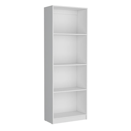 Estantería Lib Home Blanco 62.8x180.6cm con Tres Entrepaños - Bibliotecas y Estanterías | Bylmo