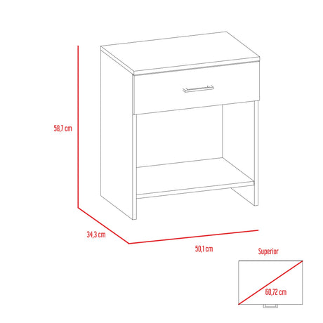 Combo Cabecero Provenza Macadamia 155x80cm con Dos Mesas de Noche - Cabeceros | Bylmo
