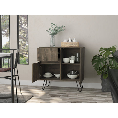 Aparador Zeta Bellota 80x80cm con Tres Cajones y Patas - Cajoneras y Comodas | Bylmo