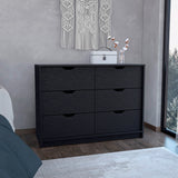 Cómoda Basilea Wengue 107x77.6cm con Cuatro Cajones - Cajoneras y Comodas | Bylmo