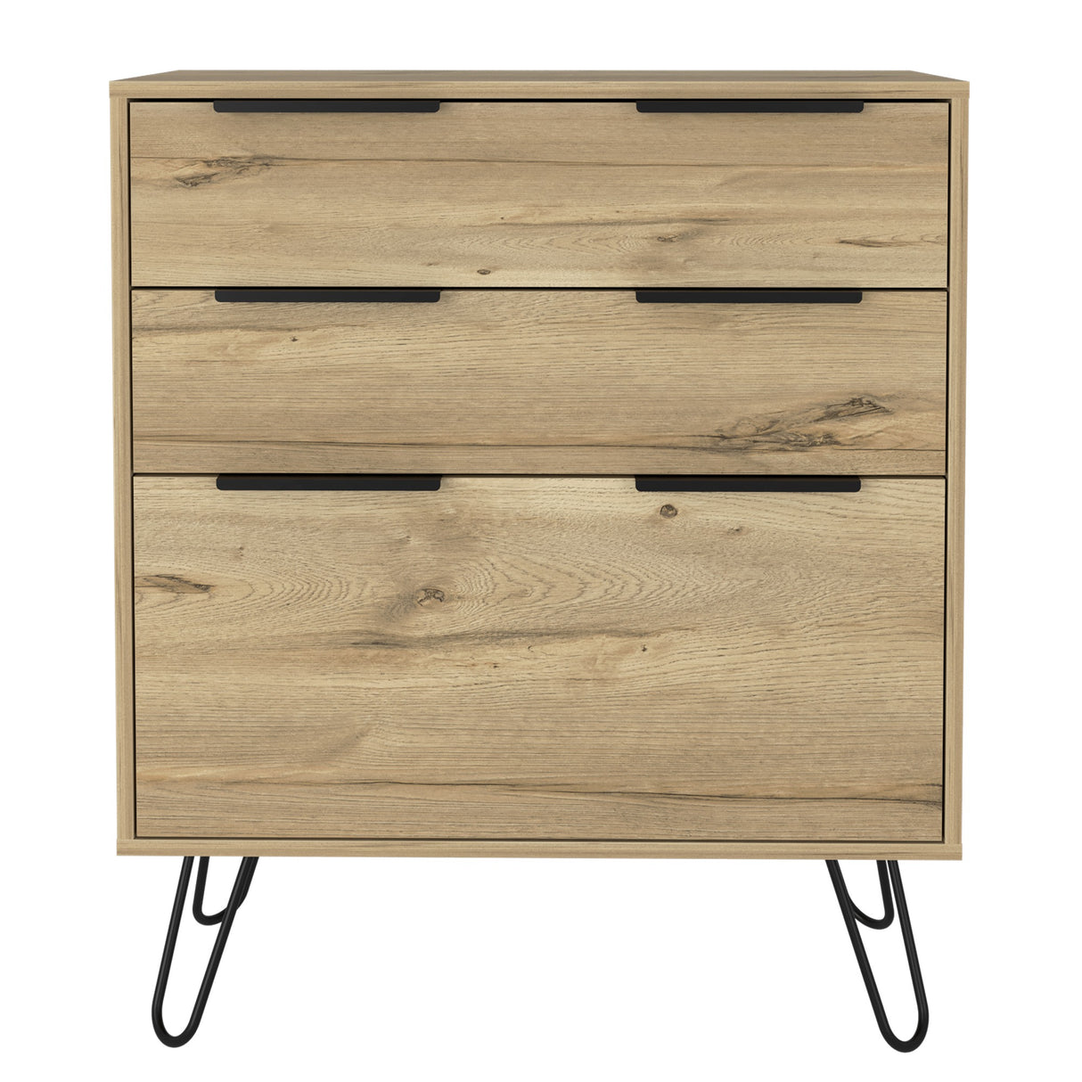 Cómoda Augusta Duna 76.5x90.3cm con Tres Cajones - Cajoneras y Comodas | Bylmo