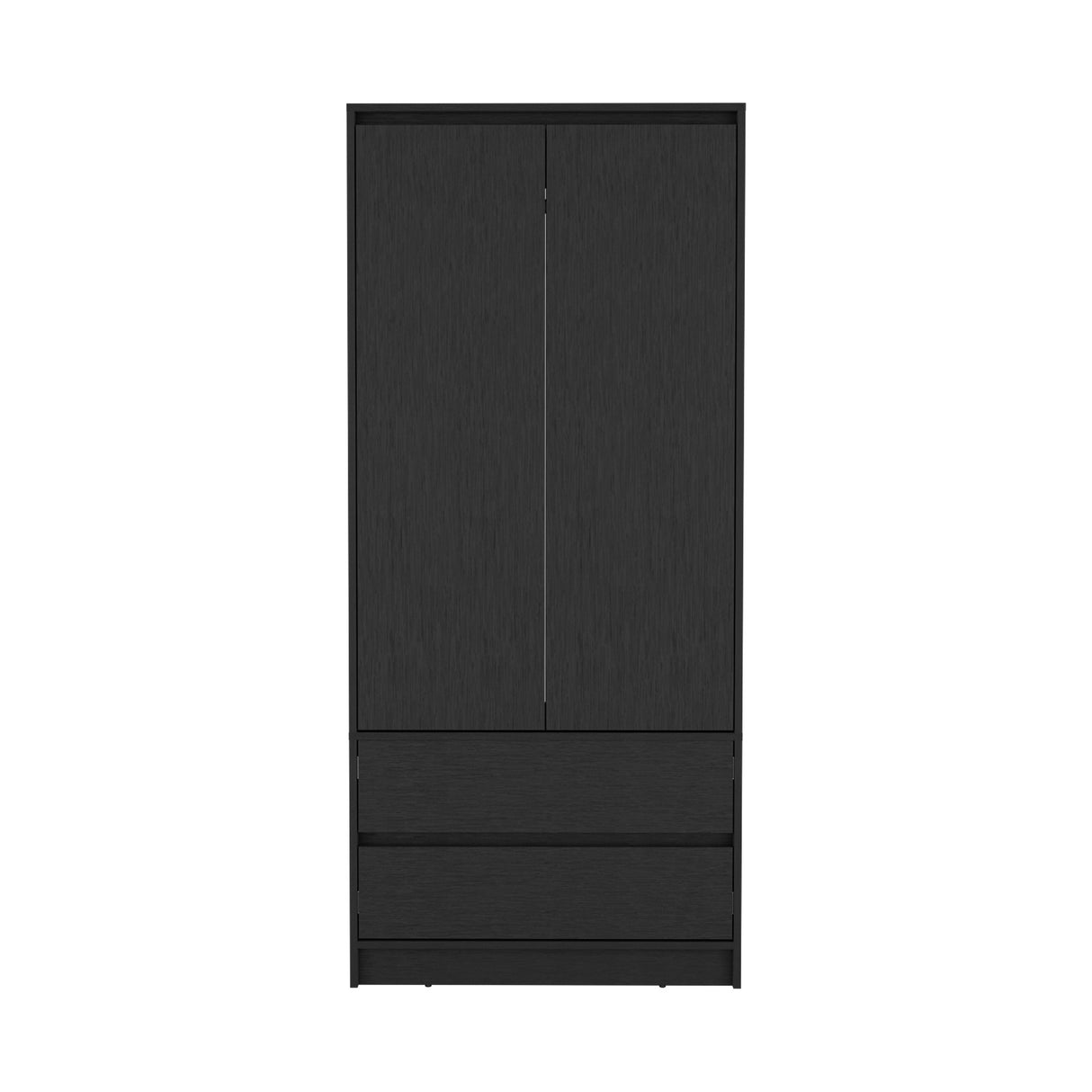 Closet Austin Wengue 80x180cm con Dos Cajones - Closets | Bylmo