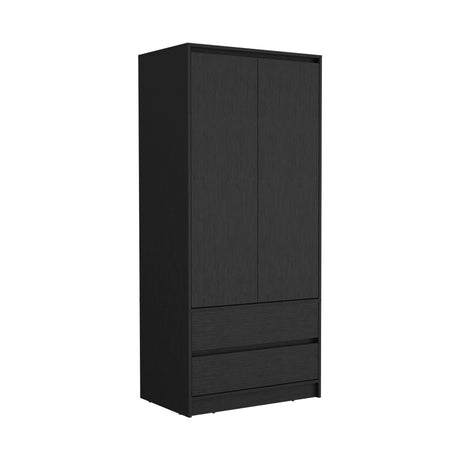 Closet Austin Wengue 80x180cm con Dos Cajones - Closets | Bylmo