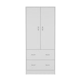 Closet Taly Blanco 78.7x180.1cm con Dos Cajones - CLOSETS | Bylmo