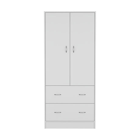 Closet Taly Blanco 78.7x180.1cm con Dos Cajones - CLOSETS | Bylmo