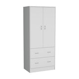 Closet Taly Blanco 78.7x180.1cm con Dos Cajones - CLOSETS | Bylmo