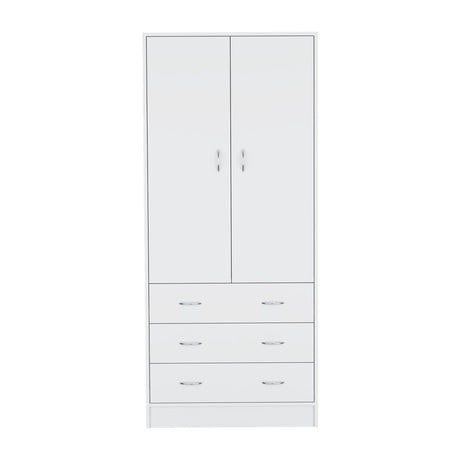 Closet Taly Blanco 78.7x180.1cm con Tres Cajones - Closets | Bylmo