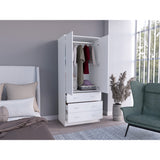Closet Taly Blanco 78.7x180.1cm con Tres Cajones - Closets | Bylmo