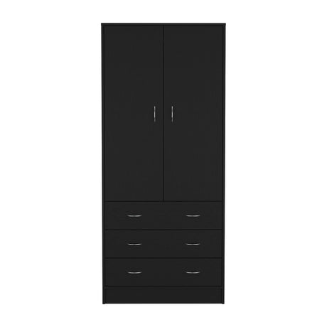 Closet Taly Wengue 78.7x180.1cm con Tres Cajones - Closets | Bylmo