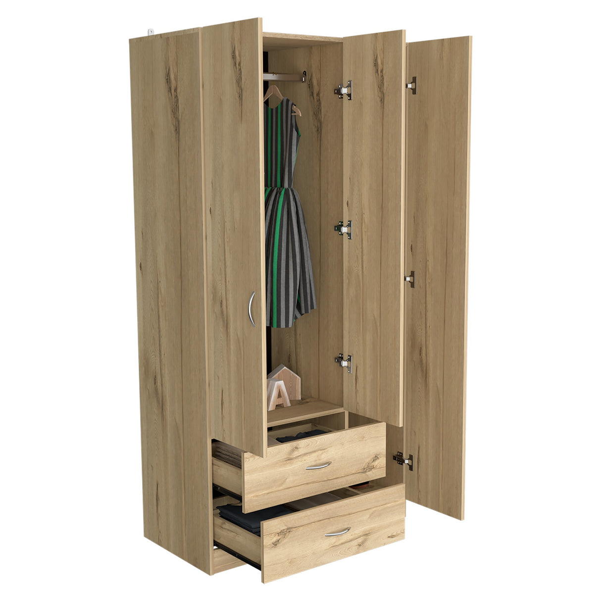 Closet Austral Duna 90x180 cm con Dos Cajones - Closets | Bylmo