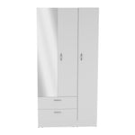 Closet Riverside Blanco 90x180.6 Cm Con Dos Cajones