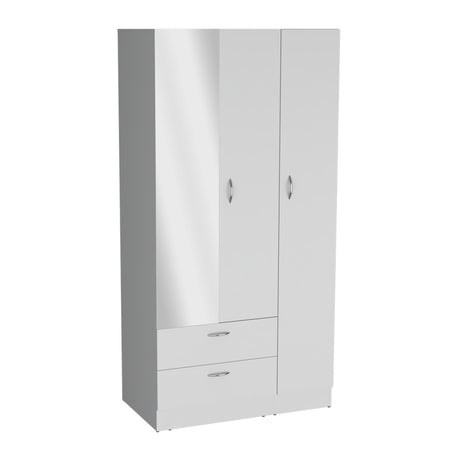 Closet Riverside Blanco 90x180.6 cm con Dos Cajones - Closets | Bylmo