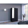 Closet Riverside Wengue 90x180.6 Cm Con Dos Cajones