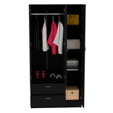 Closet Riverside Wengue 90x180.6 cm con Dos Cajones - Closets | Bylmo