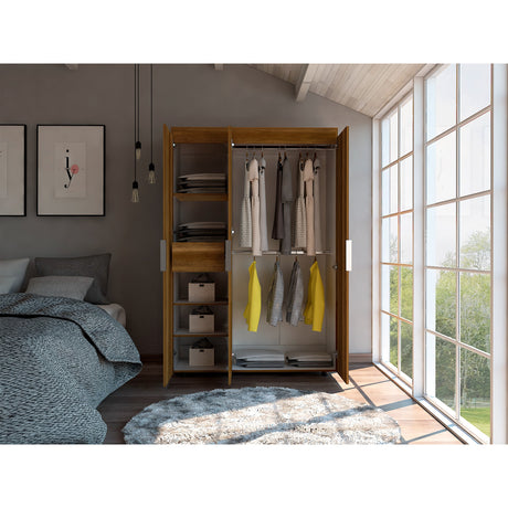 Closet Tolouse 120x180cm Sin Cajones y con Tres Entrepaños - Closets | Bylmo