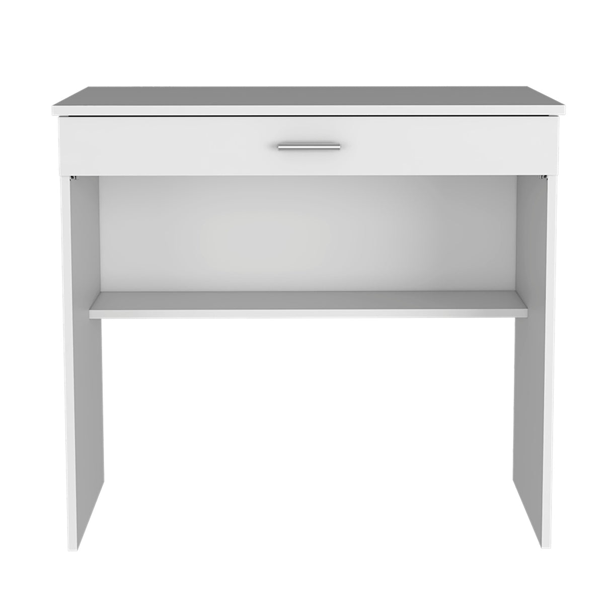 Escritorio Eighty C Blanco 80x73.6cm con Un Cajón - Escritorios | Bylmo