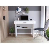 Escritorio Eighty C Blanco 80x73.6cm con Un Cajón - Escritorios | Bylmo