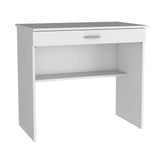 Escritorio Eighty C Blanco 80x73.6cm con Un Cajón - Escritorios | Bylmo