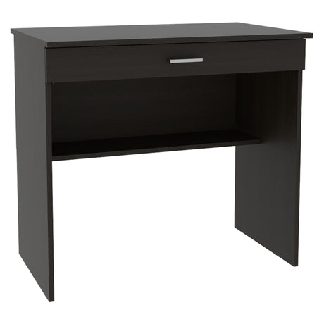 Escritorio Eighty C Wengue 80x73.6cm con Un Cajón - Escritorios | Bylmo