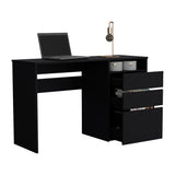 Escritorio Dublin Wengue 120.5x75.1cm Con Dos Cajones y Archivador - Escritorios | Bylmo