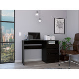 Escritorio Dublin Wengue 120.5x75.1cm Con Dos Cajones y Archivador - Escritorios | Bylmo