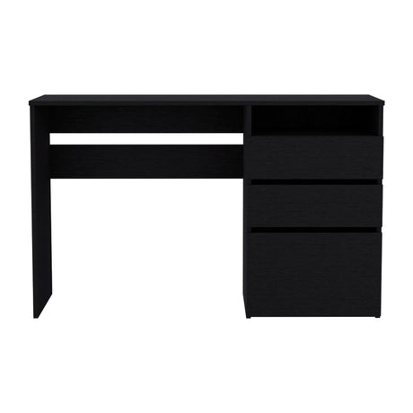 Escritorio Dublin Wengue 120.5x75.1cm Con Dos Cajones y Archivador - Escritorios | Bylmo