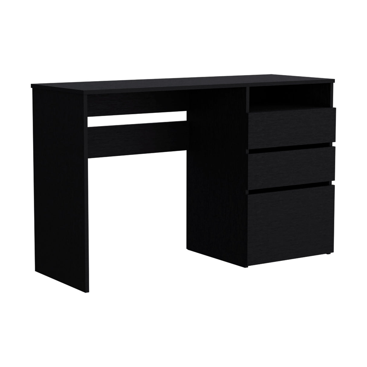 Escritorio Dublin Wengue 120.5x75.1cm Con Dos Cajones y Archivador - Escritorios | Bylmo