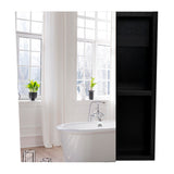 Gabinete de Baño Labelle Wengue 45x49.7cm con Tres Entrepaños - Gabinetes de Baño | Bylmo