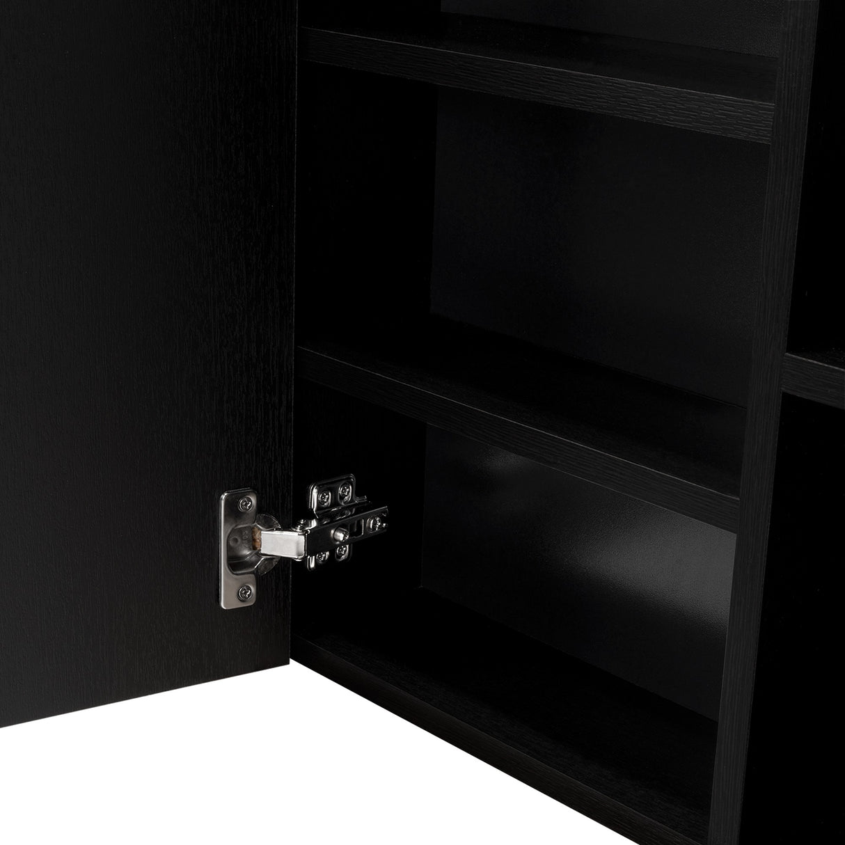 Gabinete de Baño Labelle Wengue 45x49.7cm con Tres Entrepaños - Gabinetes de Baño | Bylmo