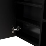 Gabinete de Baño Labelle Wengue 45x49.7cm con Tres Entrepaños - Gabinetes de Baño | Bylmo