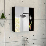 Gabinete de Baño Labelle Wengue 45x49.7cm con Tres Entrepaños - Gabinetes de Baño | Bylmo