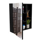 Gabinete de Baño Labelle Wengue 45x49.7cm con Tres Entrepaños - Gabinetes de Baño | Bylmo