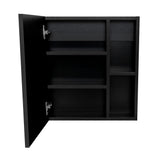 Gabinete de Baño Labelle Wengue 45x49.7cm con Tres Entrepaños - Gabinetes de Baño | Bylmo