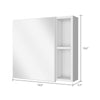 Gabinete De Baño Oman Blanco 50x47.3cm Con Tres Entrepaños