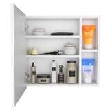 Gabinete de Baño Oman Blanco 50x47.3cm con Tres Entrepaños - Gabinetes de Baño | Bylmo